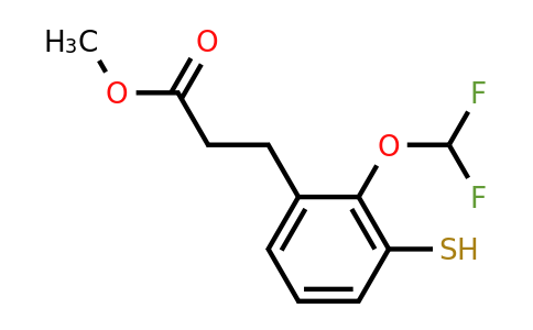 1806530-16-4 | Methyl 2-(difluoromethoxy)-3-mercaptophenylpropanoate