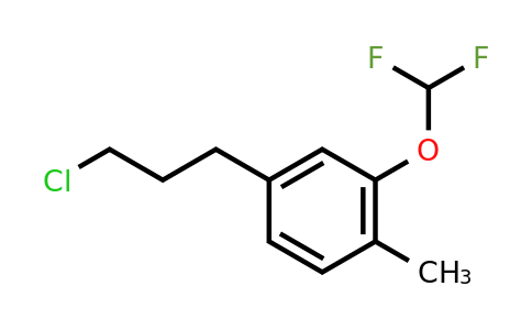 1806530-66-4 | 4-(3-Chloropropyl)-2-(difluoromethoxy)toluene