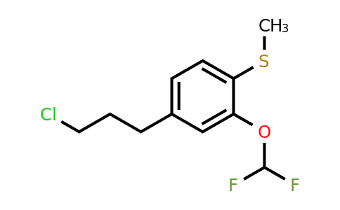 1806531-21-4 | 4-(3-Chloropropyl)-2-(difluoromethoxy)thianisole