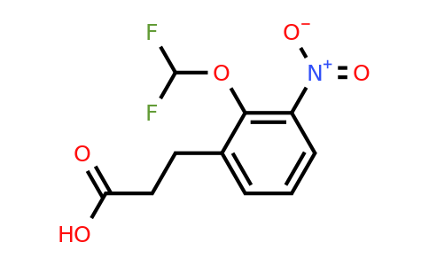 1806531-40-7 | 2-(Difluoromethoxy)-3-nitrophenylpropanoic acid