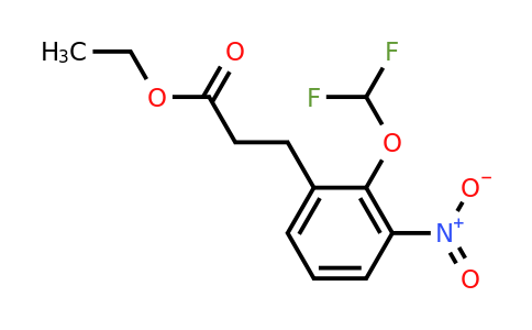 1806531-46-3 | Ethyl 2-(difluoromethoxy)-3-nitrophenylpropanoate