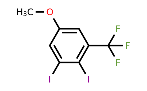1806532-73-9 | 3,4-Diiodo-5-(trifluoromethyl)anisole