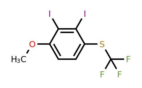 1806532-75-1 | 2,3-Diiodo-4-(trifluoromethylthio)anisole