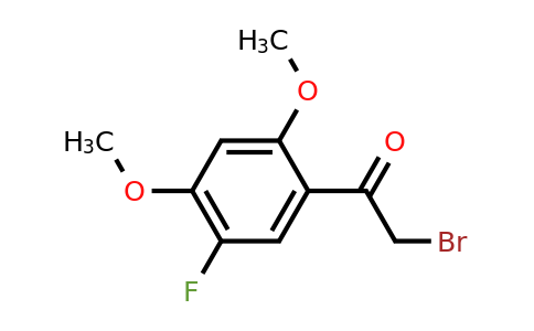 1806533-43-6 | 2',4'-Dimethoxy-5'-fluorophenacyl bromide