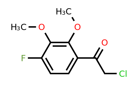 1806533-46-9 | 2',3'-Dimethoxy-4'-fluorophenacyl chloride