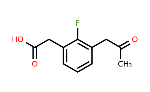 1806533-74-3 | 2-Fluoro-3-(2-oxopropyl)phenylacetic acid