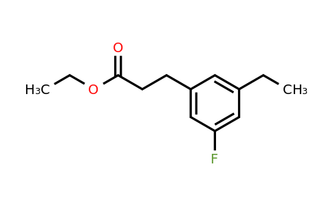 1806534-20-2 | Ethyl 3-ethyl-5-fluorophenylpropanoate