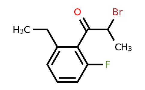 1806534-28-0 | 2-Bromo-1-(2-ethyl-6-fluorophenyl)propan-1-one