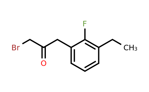 1806534-39-3 | 1-Bromo-3-(3-ethyl-2-fluorophenyl)propan-2-one