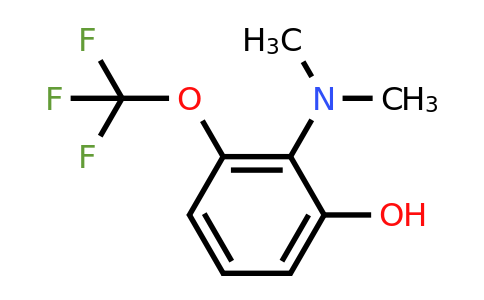 1806534-45-1 | 2-Dimethylamino-3-(trifluoromethoxy)phenol