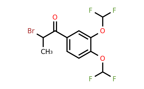 1806534-94-0 | 1-(3,4-Bis(difluoromethoxy)phenyl)-2-bromopropan-1-one