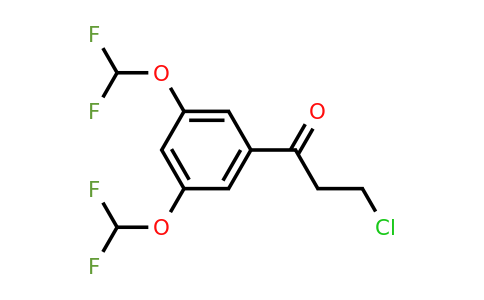 1806535-03-4 | 1-(3,5-Bis(difluoromethoxy)phenyl)-3-chloropropan-1-one