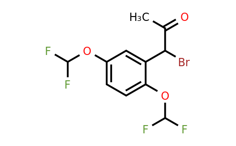 1806535-20-5 | 1-(2,5-Bis(difluoromethoxy)phenyl)-1-bromopropan-2-one
