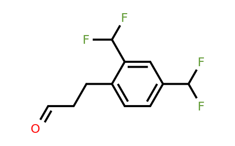 1806535-54-5 | (2,4-Bis(difluoromethyl)phenyl)propanal
