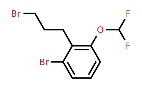 1806535-85-2 | 3-Bromo-2-(3-bromopropyl)(difluoromethoxy)benzene