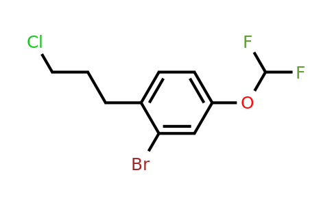 1806535-91-0 | 3-Bromo-4-(3-chloropropyl)(difluoromethoxy)benzene