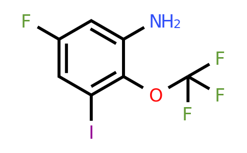 1806536-02-6 | 5-Fluoro-3-iodo-2-(trifluoromethoxy)aniline