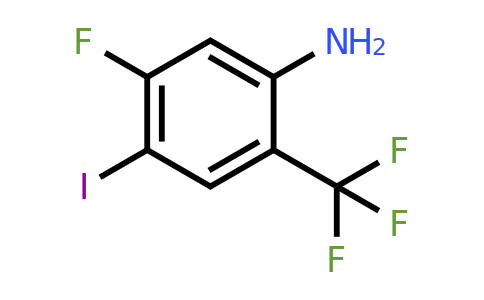 1806536-22-0 | 5-Fluoro-4-iodo-2-(trifluoromethyl)aniline