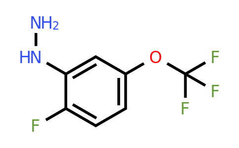 1806536-50-4 | 1-(2-Fluoro-5-(trifluoromethoxy)phenyl)hydrazine