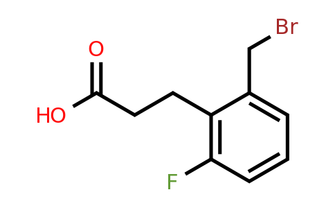 1806536-83-3 | 2-(Bromomethyl)-6-fluorophenylpropanoic acid
