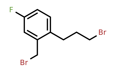 1806537-14-3 | 2-(3-Bromopropyl)-5-fluorobenzylbromide