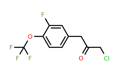 1806537-43-8 | 1-Chloro-3-(3-fluoro-4-(trifluoromethoxy)phenyl)propan-2-one