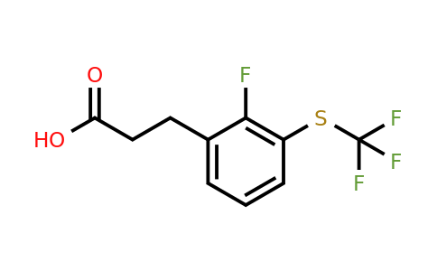 1806537-51-8 | 3-(2-Fluoro-3-(trifluoromethylthio)phenyl)propanoic acid