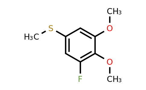 1806537-98-3 | 3,4-Dimethoxy-5-fluorothioanisole