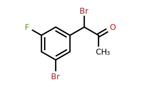 1806538-21-5 | 1-Bromo-1-(3-bromo-5-fluorophenyl)propan-2-one