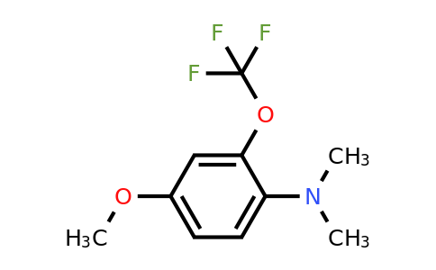 1806539-48-9 | 4-Dimethylamino-3-(trifluoromethoxy)anisole