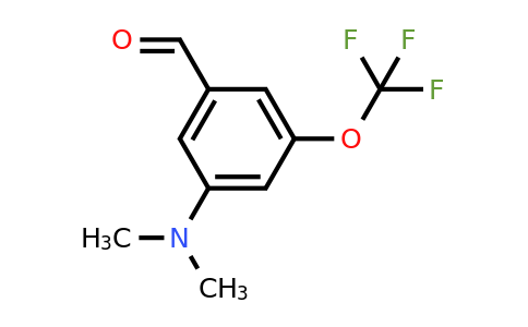 1806539-57-0 | 3-Dimethylamino-5-(trifluoromethoxy)benzaldehyde