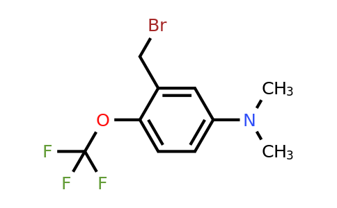 1806540-09-9 | 5-Dimethylamino-2-(trifluoromethoxy)benzylbromide