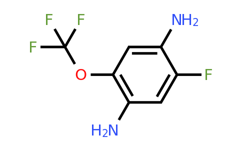 1806540-24-8 | 1-Fluoro-2,5-diamino-4-(trifluoromethoxy)benzene