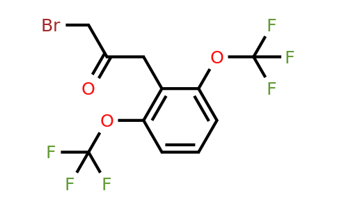1806540-70-4 | 1-(2,6-Bis(trifluoromethoxy)phenyl)-3-bromopropan-2-one