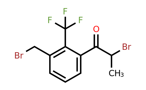 1806540-94-2 | 2-Bromo-1-(3-(bromomethyl)-2-(trifluoromethyl)phenyl)propan-1-one