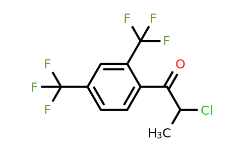 1806541-12-7 | 1-(2,4-Bis(trifluoromethyl)phenyl)-2-chloropropan-1-one