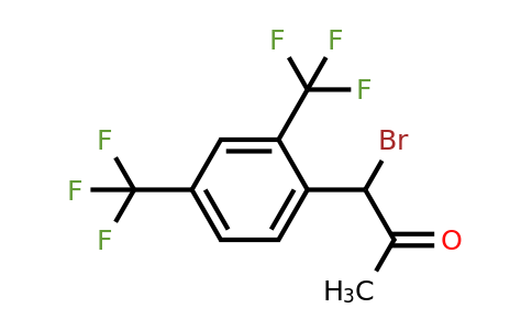 1806541-18-3 | 1-(2,4-Bis(trifluoromethyl)phenyl)-1-bromopropan-2-one