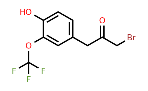 1806541-23-0 | 4-(3-Bromo-2-oxopropyl)-2-(trifluoromethoxy)phenol