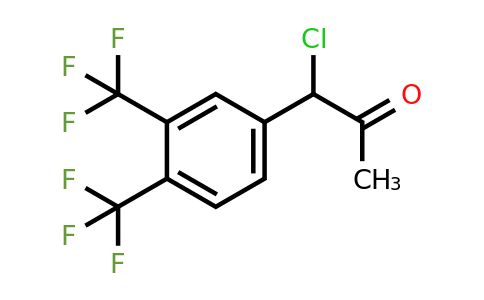 1806541-25-2 | 1-(3,4-Bis(trifluoromethyl)phenyl)-1-chloropropan-2-one