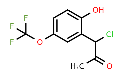 1806541-30-9 | 2-(1-Chloro-2-oxopropyl)-4-(trifluoromethoxy)phenol