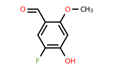 1806541-80-9 | 5-Fluoro-4-hydroxy-2-methoxybenzaldehyde