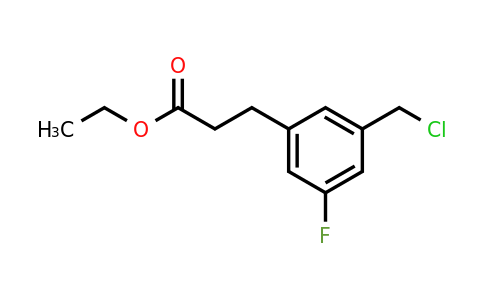 1806544-03-5 | Ethyl 3-(chloromethyl)-5-fluorophenylpropanoate