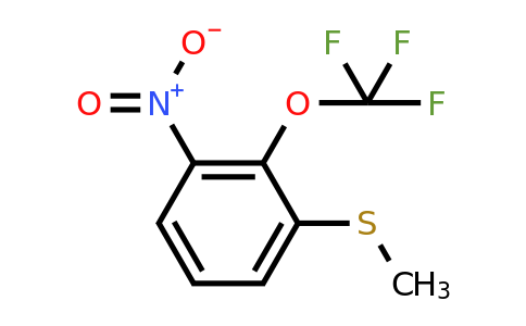 1806545-15-2 | 3-Nitro-2-(trifluoromethoxy)thioanisole