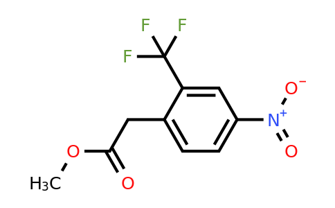 1806545-27-6 | Methyl 4-nitro-2-(trifluoromethyl)phenylacetate