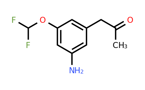 1806546-02-0 | 1-(3-Amino-5-(difluoromethoxy)phenyl)propan-2-one