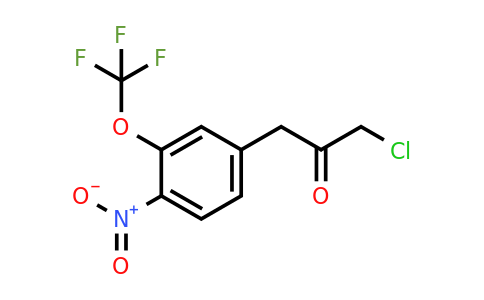 1806546-43-9 | 1-Chloro-3-(4-nitro-3-(trifluoromethoxy)phenyl)propan-2-one