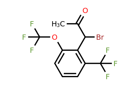 1806547-98-7 | 1-Bromo-1-(2-(trifluoromethoxy)-6-(trifluoromethyl)phenyl)propan-2-one