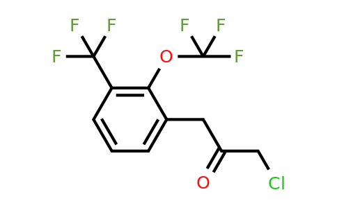 1806548-04-8 | 1-Chloro-3-(2-(trifluoromethoxy)-3-(trifluoromethyl)phenyl)propan-2-one