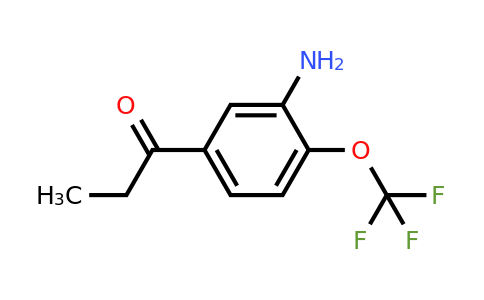 1806550-92-4 | 1-(3-Amino-4-(trifluoromethoxy)phenyl)propan-1-one