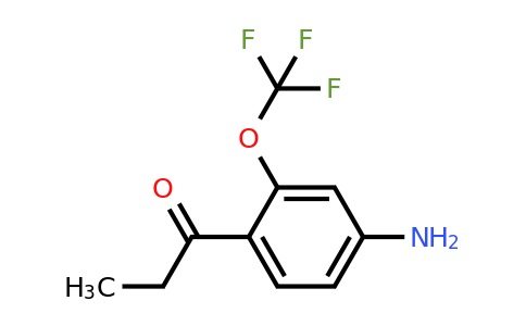 1806550-99-1 | 1-(4-Amino-2-(trifluoromethoxy)phenyl)propan-1-one